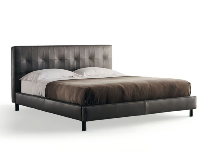 ANTON - Double bed with upholstered headboard _ Molteni & C.